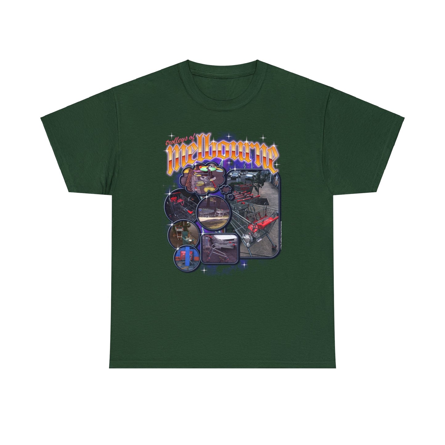 Trolleys of Melbourne T-Shirt ('90s Bootleg Tee Style)