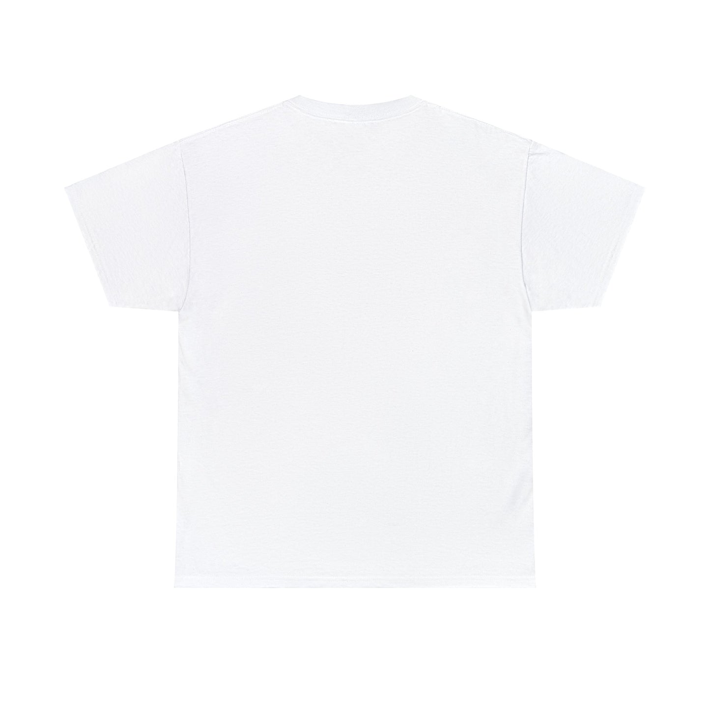 At The Gym | Halftone Pixel T-Shirt | White/Black Print