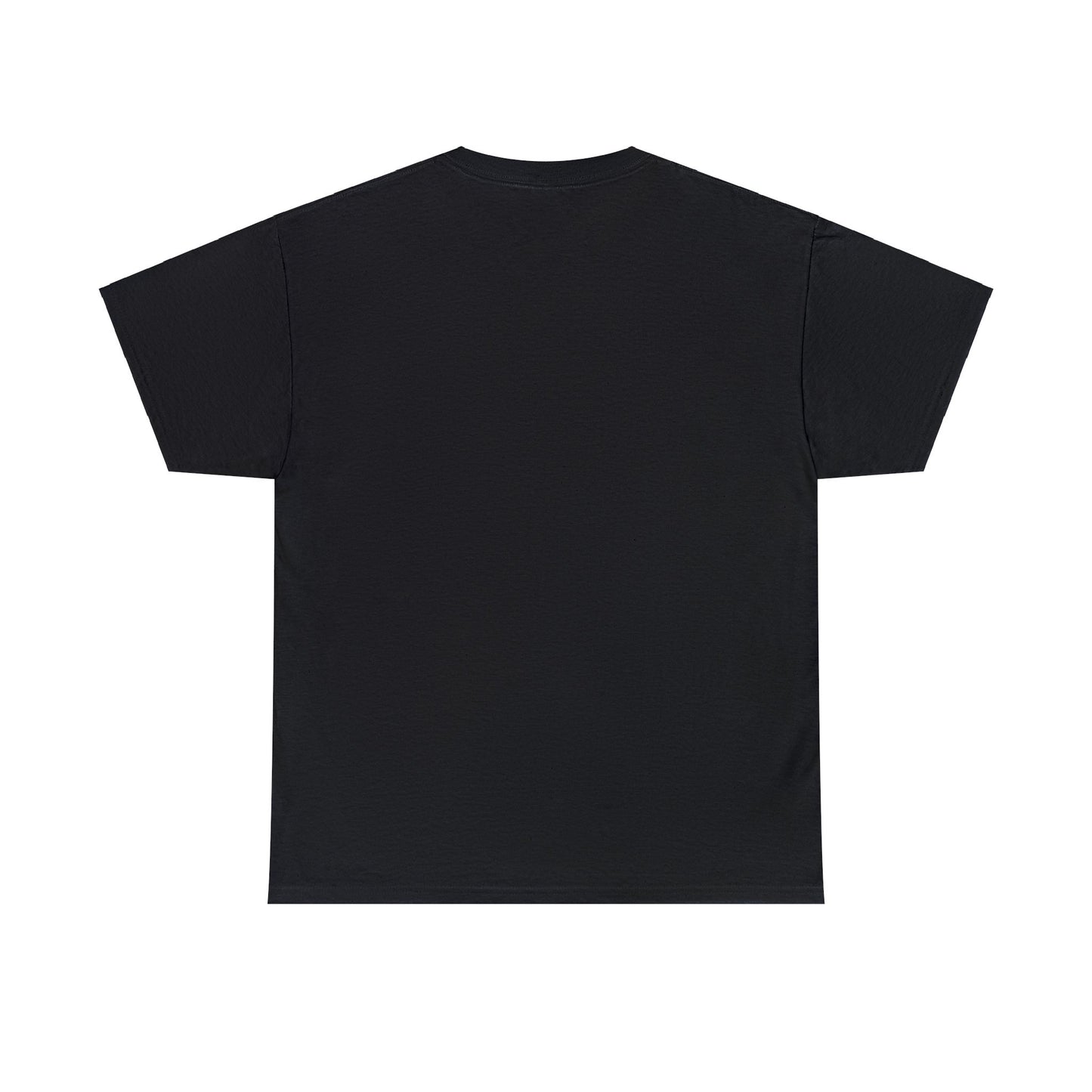 At The Gym | Halftone Pixel T-Shirt | White/Black Print