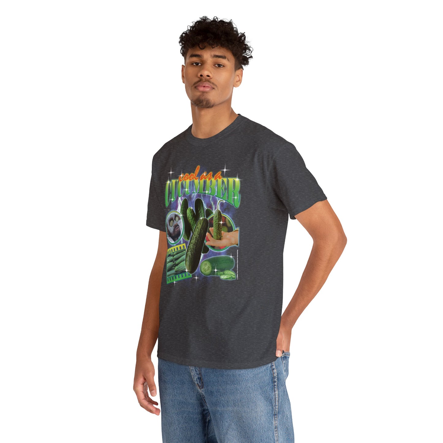 Cool as a Cucumber T-Shirt ('90s Bootleg Tee Style)