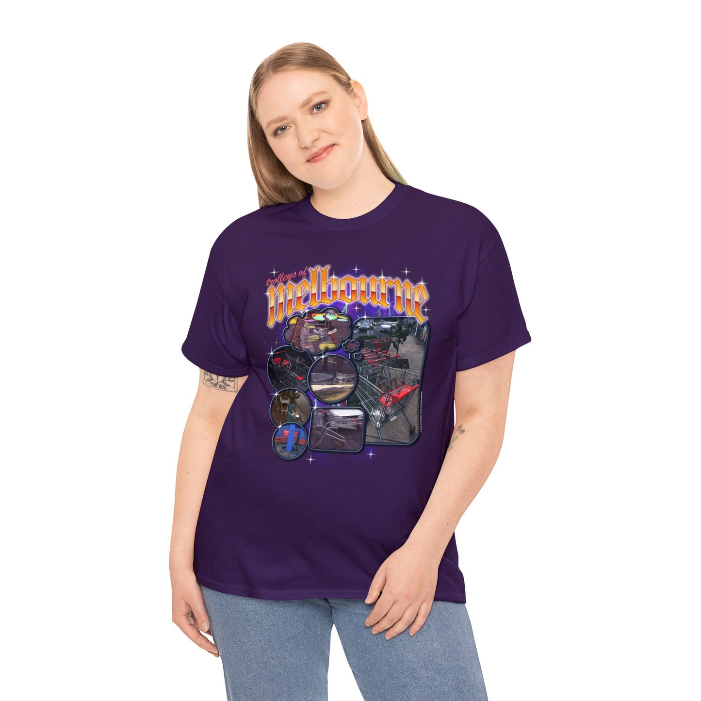 Trolleys of Melbourne T-Shirt ('90s Bootleg Tee Style)