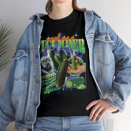 Cool as a Cucumber T-Shirt ('90s Bootleg Tee Style)