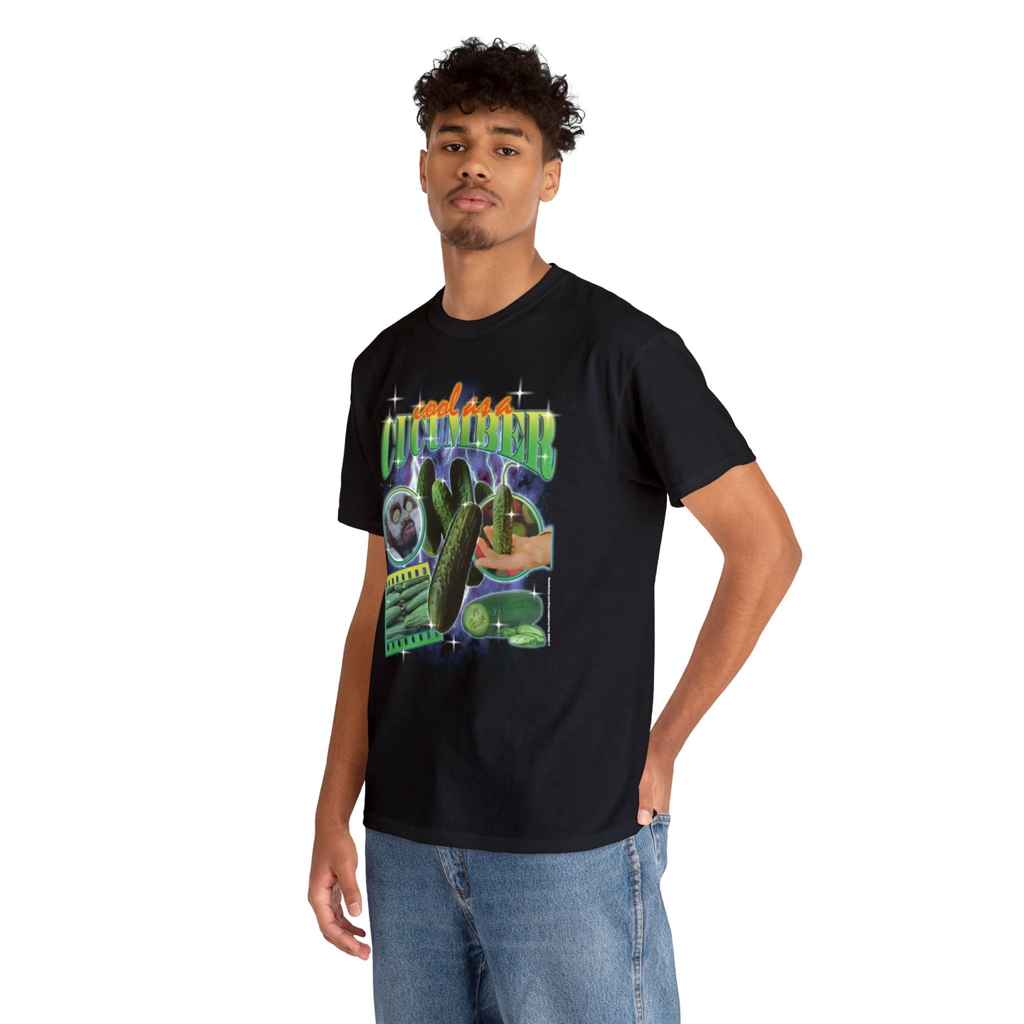 Cool as a Cucumber T-Shirt ('90s Bootleg Tee Style)